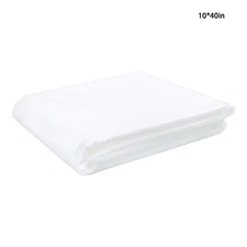 10 × 40 FT Clear Greenhouse Plastic Sheeting - 6 mil UV Resistant Polyethylene