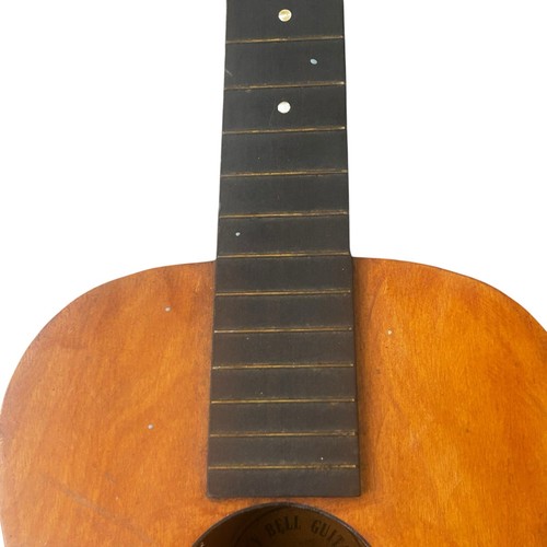 Early Antique Slingerland's MAY-BELL Acoustic Parlor Guitar Missing Bridge Folk - Picture 4 of 21