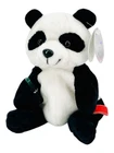 Vintage Coca-Cola International Panda Bear Plush Stuffed Animal Beanie 1998