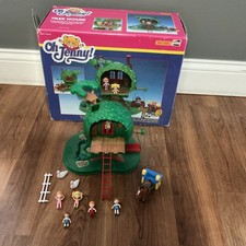 Vtg 1988 Matchbox Oh Jenny Treehouse Playset w/ Box Near Complete Rare