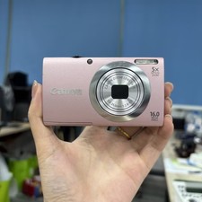 Canon PowerShot IS A2400IS 16.0 MP Digital Camera 5x Optical Zoom Pink