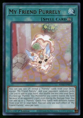 My Friend Purrely (UR) RA02-EN071 Ultra Rare Yu-Gi-Oh Near Mint