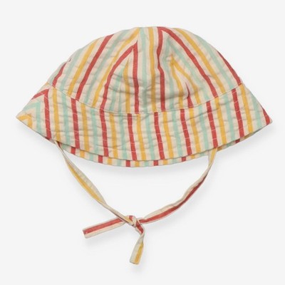 Little Green Radicals Sonnenhut Bio Baumwolle bunt, 6-12 Monate