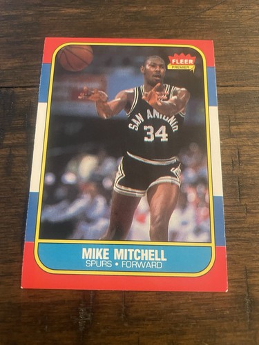 1986-87 Fleer - Mike Mitchell #74