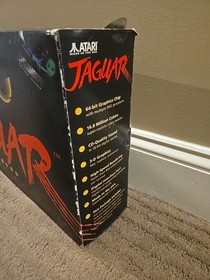 Atari Jaguar System Console Complete in Box 64 Bit W/Cybermorph Game, Manuals