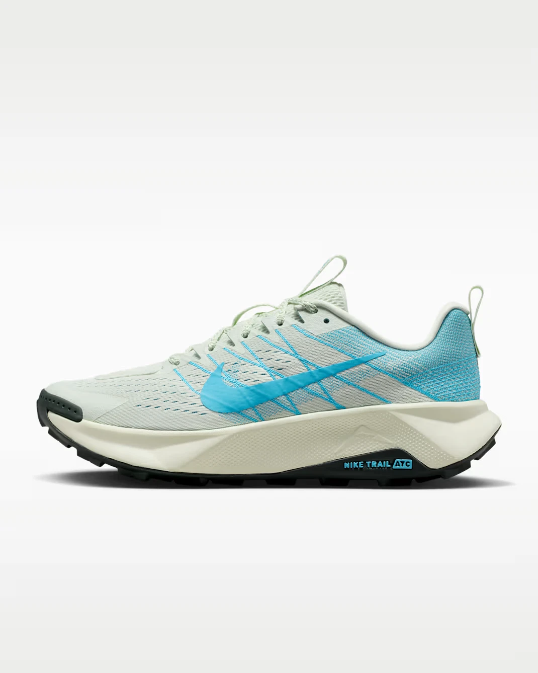 Nike Wildhorse 10 Men's Trail-Running Shoes in Sea Glass/Black Spruce/Mink Brown