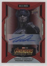 2022 Marvel Allure High Series Red Proxima Midnight Monique Ganderton Auto 0z0m