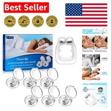 Magnetic Nose Clips - 6PCS Silicone Anti Snoring Devices for Smooth Breathing