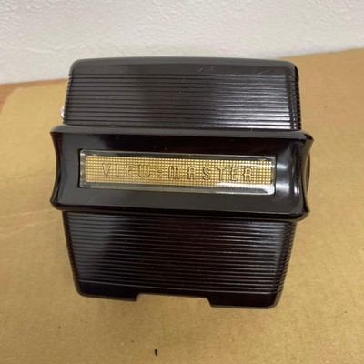 View-Master Model D Deluxe Bakelite Stereo Viewer with Focus & Light Used