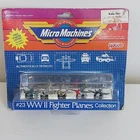 1988 Galoob Micro Machines #23 WW2 WWII Fighter Planes Collection Vintage