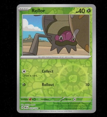 Rellor 024/182 Destined Rivals Common Reverse Holo Near Mint