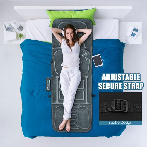 Gorelax Foldable Massage Mat Full Body Massager w/ Heat & 10 Vibration Motors - 第 6/8 張圖片