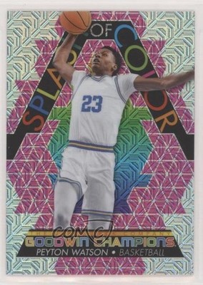 2022 Goodwin Champions Splash of Color Platinum Pink Traxx Peyton Watson 0p6