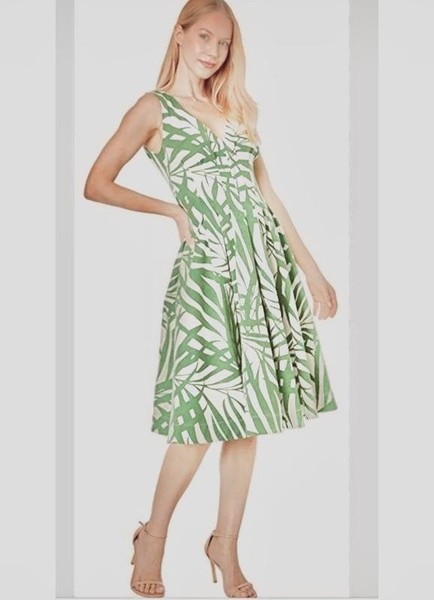 Women Jaeger Dress White Cotton XS
