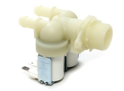 Originalteil 2 Fach Magnetventil für Hoover Candy Waschmaschinen 41013615