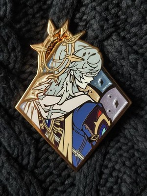 Sunday | Honkai Star Rail Diamond Hard Enamel Pin by InsomniaPins | Genshin Hoyo