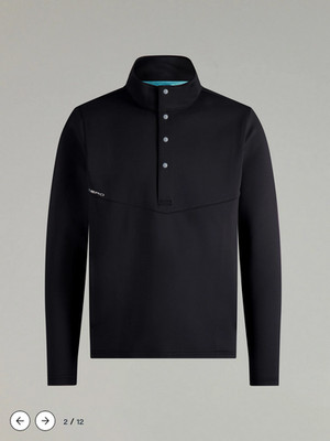 New Zero Restriction Hearns Pullover Black L1171 Pick size