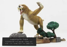 Atlantis Models 733 1:13 Prehistoric Scenes: Saber Tooth Tiger Plastic Model Kit