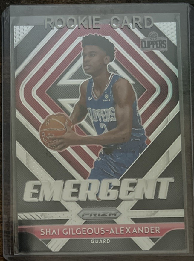 2018-19 Panini Prizm - Emergent Shai Gilgeous-Alexander RC Rookie