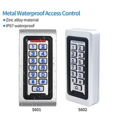 Metal Standalone Access Controller Wiegand RFID 125kHz Card Reader Zinc Alloy