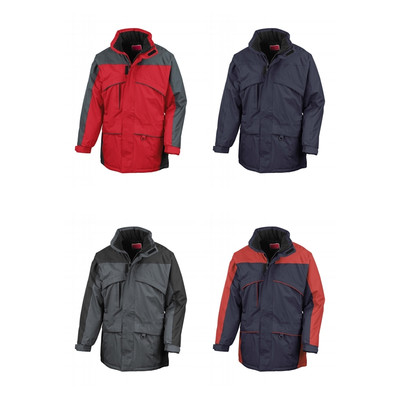 RESULT Winterjacke Herren Seneca Hi-Activity Jacke Funktion -3XL Kapuze 98 NEU