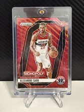 2024-25 Panini Prizm Alexandre Sarr Red Wave Monopoly