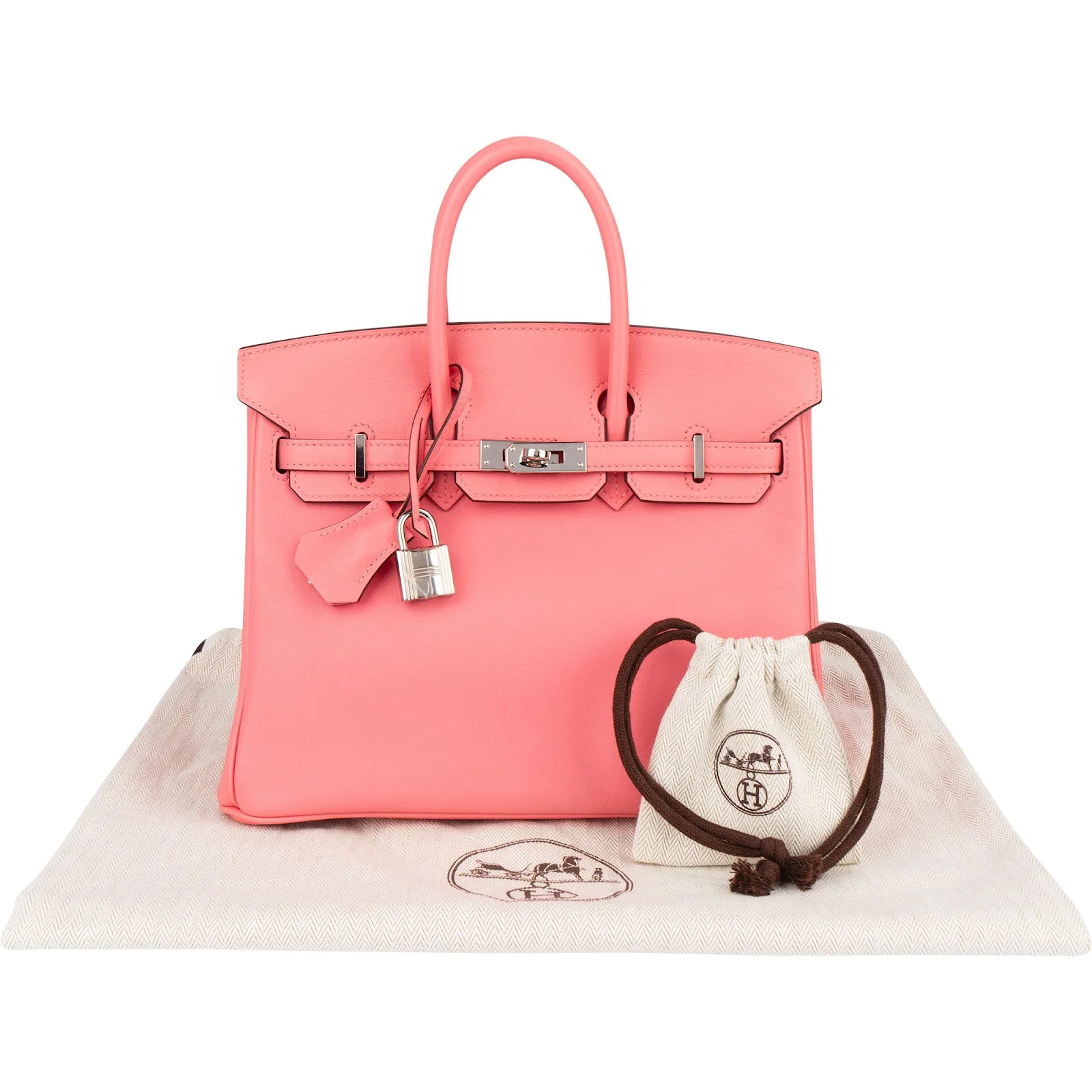 Hermès Swift Rose Azalea Birkin 25 Handbag Bag image 2