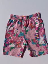 Vintage Healthtex Girls Butterfly Floral Print Shorts Size 6 Made in USA