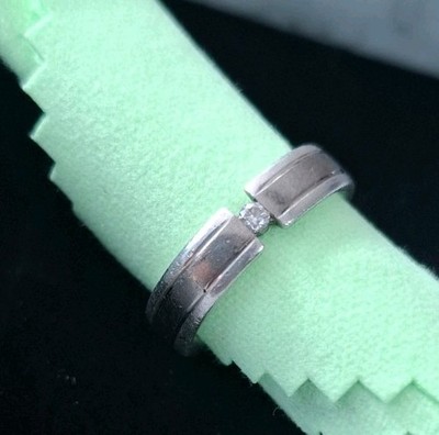 NINA RICCI Diamant Ring Palladium 585 Silber 925 Gr.53 Seriennr Top Wesselton