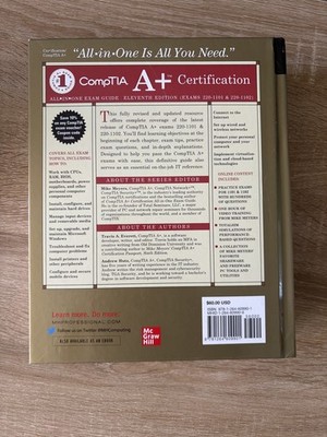 CompTIA A+ Certification All-In-One Exam Guide, 11th Edition 220-1101 & 220-1102