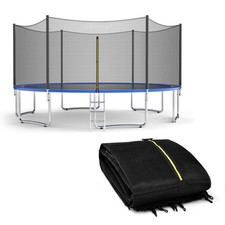 8FT/10FT/15FT/16FT Trampoline Safety Net Replacement Protection Enclosure Net