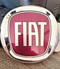 2012-2019 Fiat 500 Rear Liftgate Emblem - Oem Hatch Medallion - Redchrome 2012-2019 Fiat 500 Rear Liftgate Emblem - Oem Hatch Medallion - Redchrome