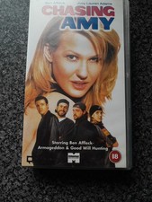 Chasing Amy VHS 1999 Ben Affleck, Joey Lauren Adams Miramax