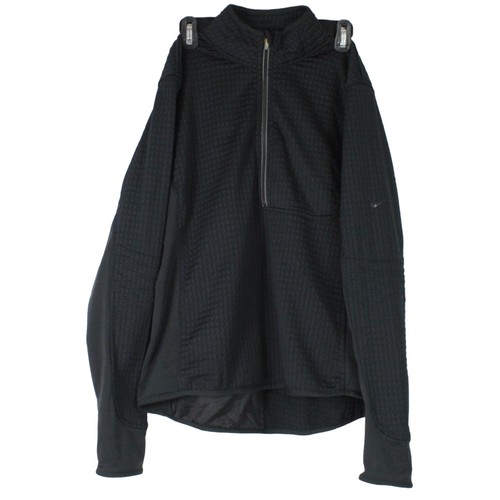 Nike Sphere Thermal 1/2 Zip Pullover Womens L Black Reflective Running Jacket