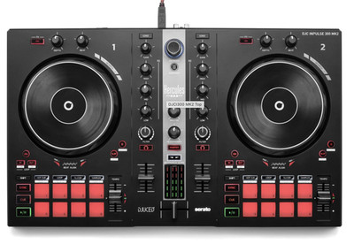 Hercules DJ Control Inpulse 300 MK2 - 2-Channel DJ Controller for Serato & Djuce