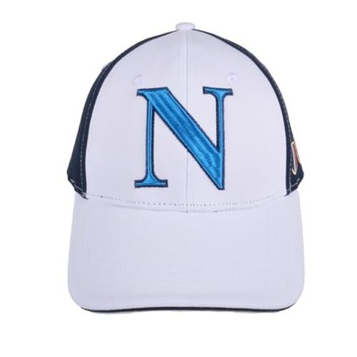 Baseballkappe Enzo Castellano SSC Napoli, Weiß, Einheitsgröße, Cap
