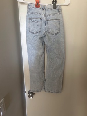 TAYLOR SWIFT Girls Jeans Size 8 Distressed Waist 22  Theme Stamped  Used