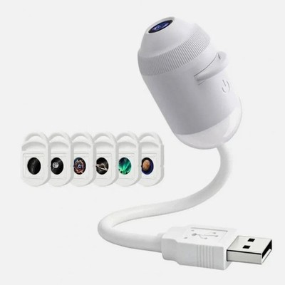 USB Plug and Play HD Star Projector Night Light Galaxy Ocean Ceiling Projector