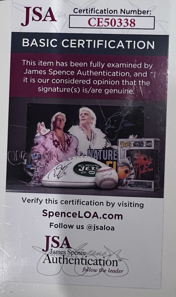 Eddie Mathews Signed Autographed 8x10 Braves MLB HOF JSA COA - Image 4 of 4