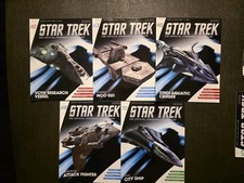 Magazyn Eaglemoss Star Trek (bez modeli) wydania 62, 63, 65, 68 i 70