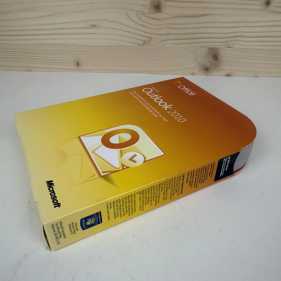 Microsoft Outlook 2010 Full Retail Box - w/ Original Packaging & Product Key - Image 4 of 4