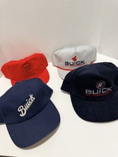 Vintage Buick & Buick Motorsports Hat Lot (4)...
