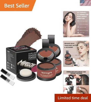Luxury Auburn Root Touch-Up Powder - Safe, Natural, and Long-Lasting Coverage