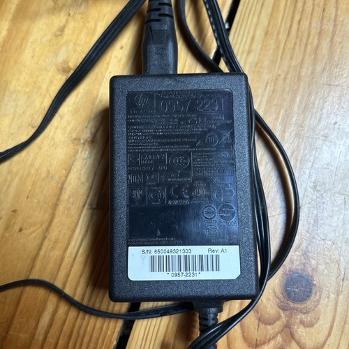 HP 0957-2231 Netzteil schwarz 16V-32V 500mA Photosmart C3180 Drucker #263