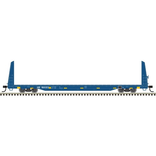 Vagón plano mampara Atlas 20007956 HO Hollis & Eastern Trainman #16030 | Condition: New