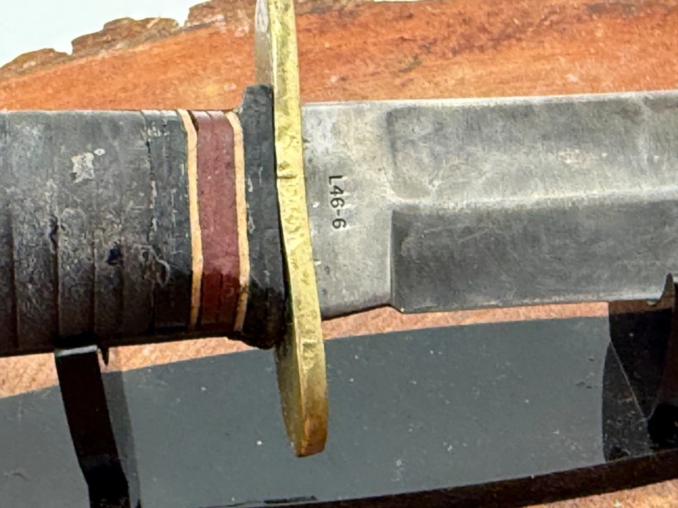 Vintage Western Boulder Colo. USA L46-6 Shark Fighting/Hunting Knife--2519.25 - Image 3 of 4