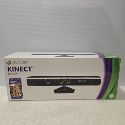 NEW Microsoft Xbox 360 Kinect Sensor Sealed IN BOX  includes KINECT ADVENTURES