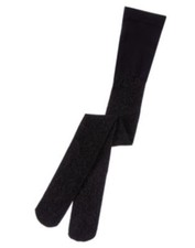 GYMBOREE VERY MERY BLACK SPARKLE NYLON TIGHTS 6 12 NWT
