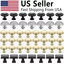 10-50Pcs Door Knobs Hardware Cabinet Handles Cupboard Drawer Kitchen Pulls