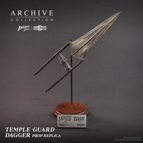 REGAL ROBOT Indiana Jones Temple of Doom Guard Dagger 1:1 Resin Prop Replica NEW - Picture 2 of 10